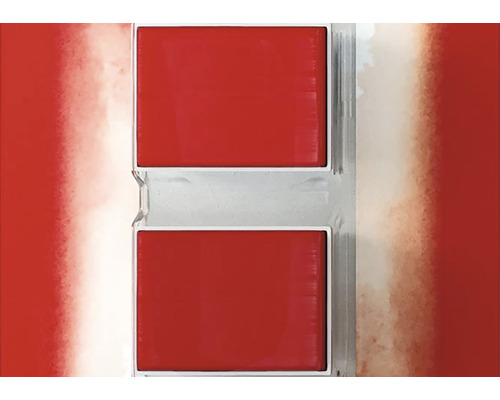 Tampoane duble pentru ștampilă cu cerneală roșie