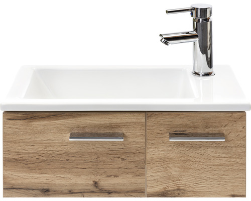 Ansamblu lavoar cu lavoar și dulap inferior