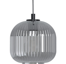Lampa suspendată gri cu dungi