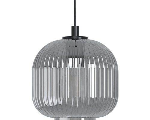 Lampa suspendată gri cu dungi