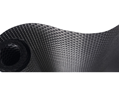 Protecție vizuală Konsta HDPE 850g/m2 3x0,9 m gri Folie țesută neagră pe rolă