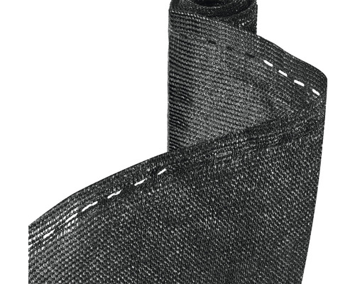 Protecție vizuală Konsta HDPE 180g/m2 5x1,8 m antracit Țesătură de umbrire pe rolă
