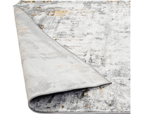 Covor gri cu model abstract