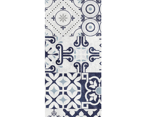 Placă decorativă de podea cu model ornamental