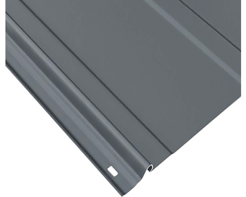 Vizualizare detaliată a unei singure plăci trapezoidale