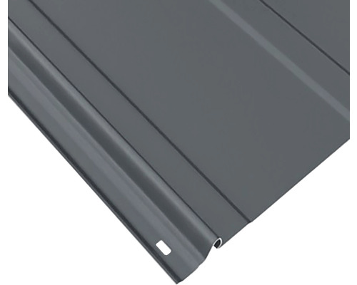 Imagine detaliată cu o tablă trapezoidală din oțel