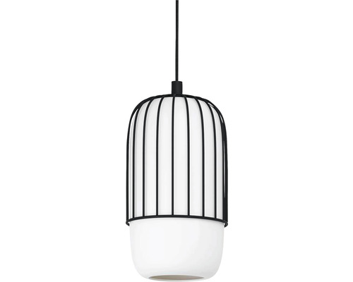 Lumină suspendată cu abajur cu lamele metalice