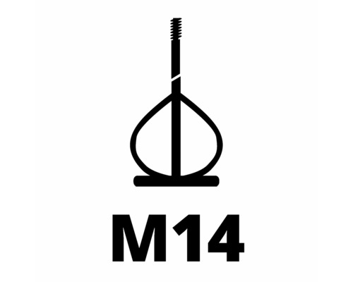 Simbol pentru dimensiunea filetului M14