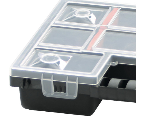 Cutie sortiment cu capac transparent