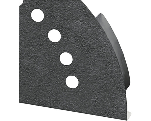 Unghi de protecție fonică cu găuri