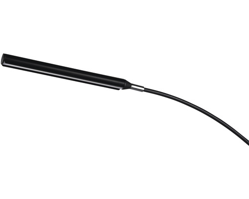 Cameră de inspecție neagră cu cablu flexibil