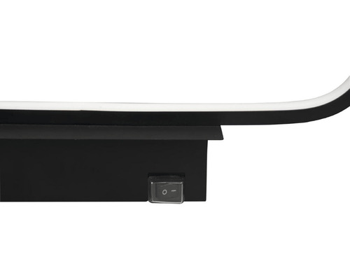 Detaliu al unei lămpi LED cu întrerupător