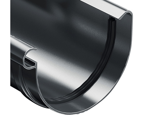 Canal de scurgere semicircular din metal