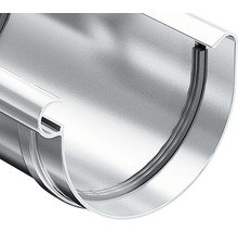 Canal de scurgere semi-rotund din metal