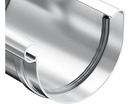 Canal de scurgere semi-rotund din metal