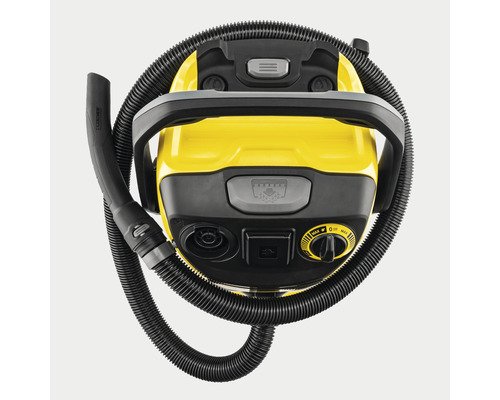Aspirator universal galben cu furtun de aspirare