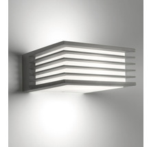 Lumină de perete pătrată cu lamele orizontale
