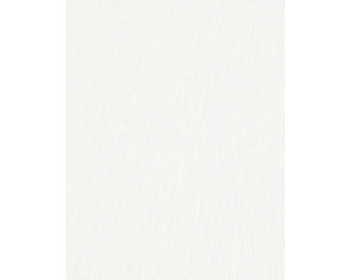 Tapetă vinilică albă cu aspect textil