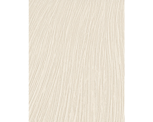 Prim-plan cu tapet texturat bej cu model liniar.