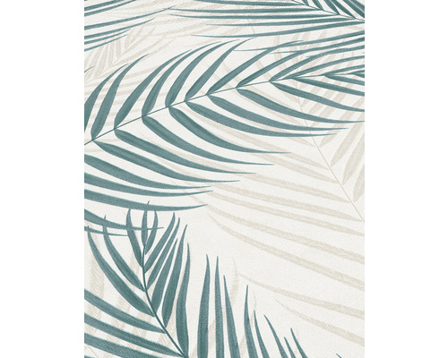 Tapet cu model de frunze de palmier