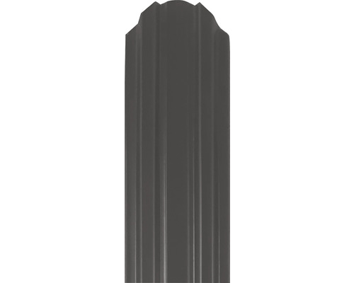 Șipcă metalică de gard cu vârf rotunjit