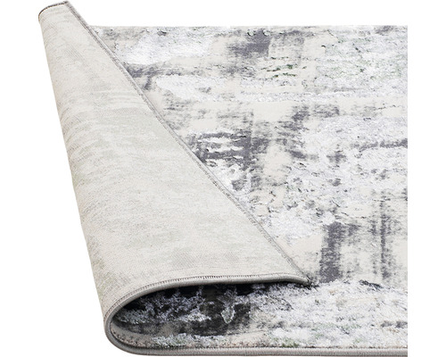 Covor gri cu model abstract