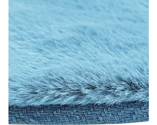 Vizualizare detaliată a unui covor cu fibre lungi