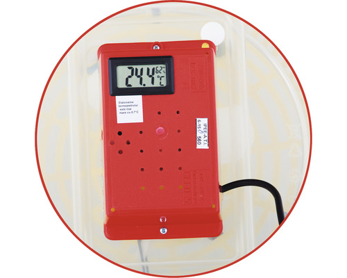 Termometru pentru măsurarea temperaturii.