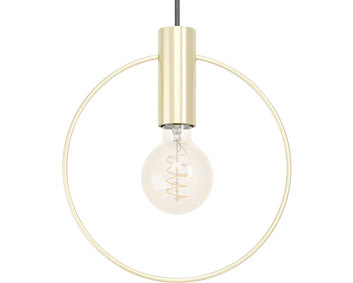 Lumină suspendată cu formă rotundă și bec