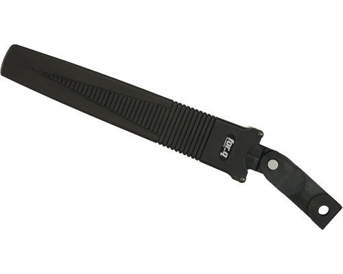 Fierăstrău de grădină cu teacă și suport pentru curea