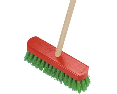 Perie cu mâner de lemn și peri