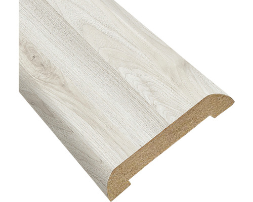 Plintă din lemn cu margine rotunjită