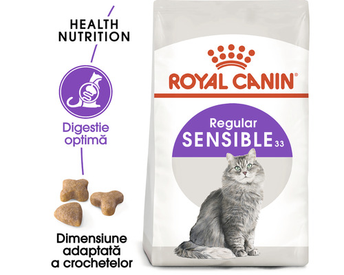Pachet de hrană pentru pisici Royal Canin Sensible 33 pentru digestie