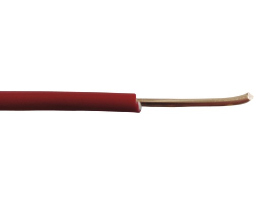 Conductor FY (H07V-U) 2,5mm² roșu, inel 100m