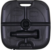 Bază umbrelă de soare din plastic, goală