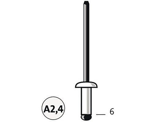 Nit oarbă cu dimensiunile A2,4 și 6