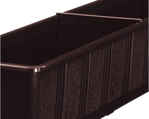 Jardinieră Geli standard, plastic, 100x17x14 cm, maro | HORNBACH