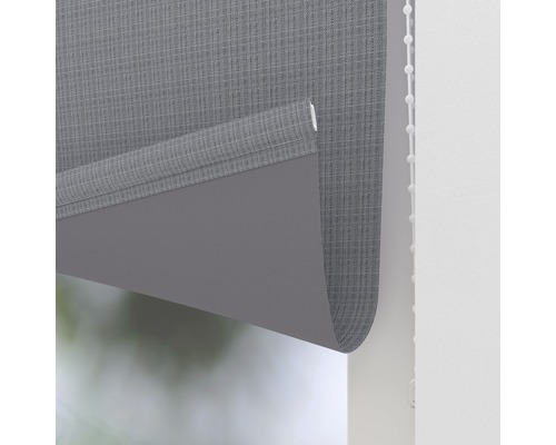 Rulou gri pentru decorarea ferestrelor