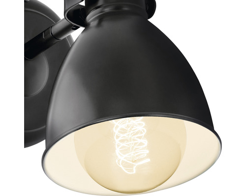 Lămpi de perete negre cu bec