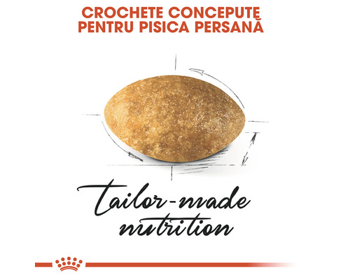 Crochetă individuală pentru pisici persane