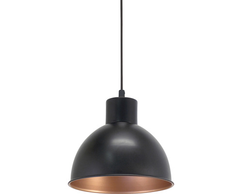 Lampa suspendată cu bază și abajur din metal
