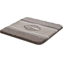 Covoraș de baie pătrat cu dungi și model