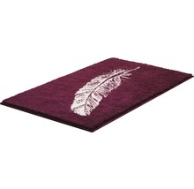 Covoraș de baie dreptunghiular cu design cu pene