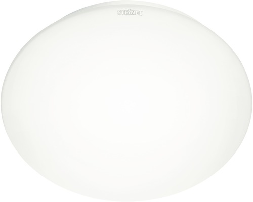 Plafonieră cu LED integrat Steinel RS16 9,3W 918 lumeni, senzor de mișcare, protecție la umiditate IP44, albă