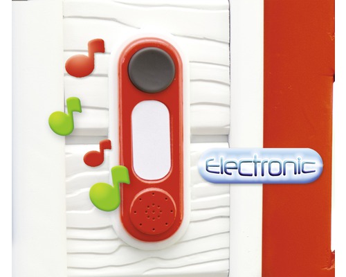 Sonerie electronică cu motiv de note muzicale