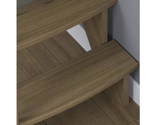 Imagine detaliată a unei scări din lemn