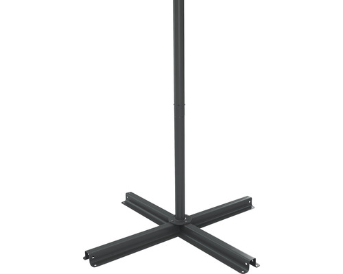 Suport tip cruce pentru umbrele de soare