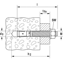 Ancore conexpand Fischer FBN II M12x116 mm, zincate, 20 bucăți-thumb-6