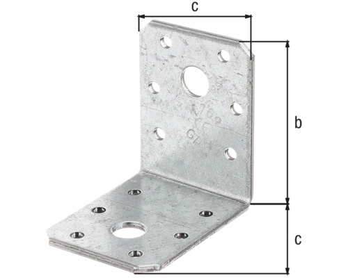 Conector de colț cu dimensiuni