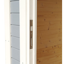 Căsuță de grădină Bertilo Design Concept cu podea 237x297 cm, natur